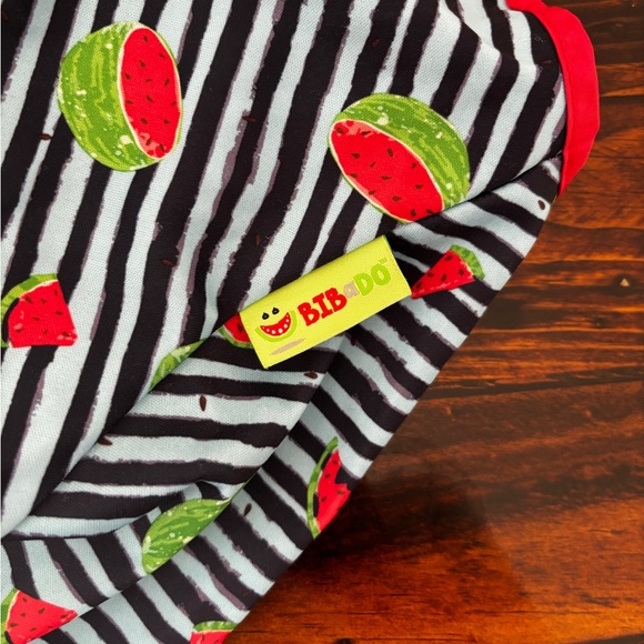 BIBaDO long sleeve bib with Watermelon Print - Picture 2 of 7